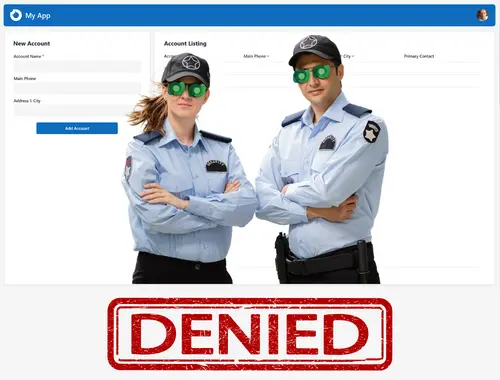 Setting permissions in Power Apps using Security Roles