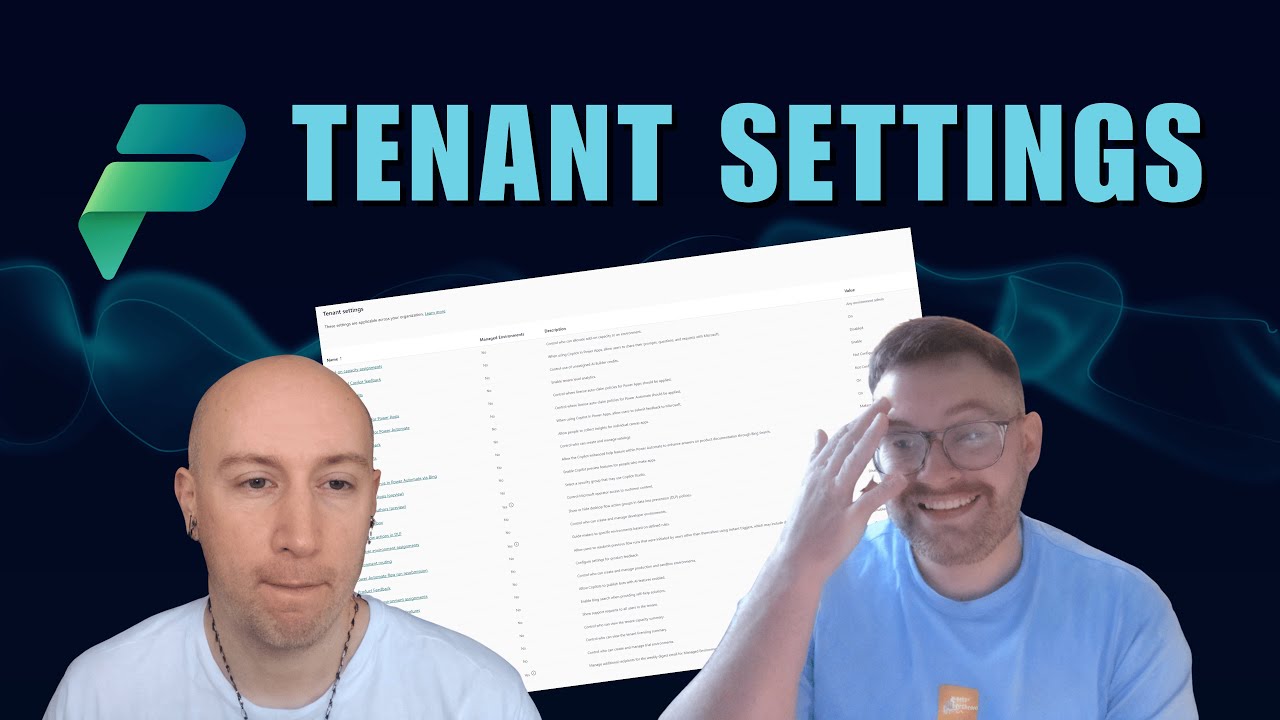 Essential Tenant Settings for Power Platform