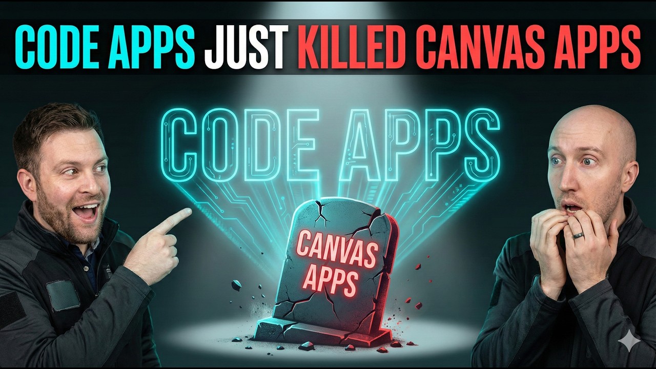 Code Apps just killed Canvas Apps (Power Apps has changed forever)