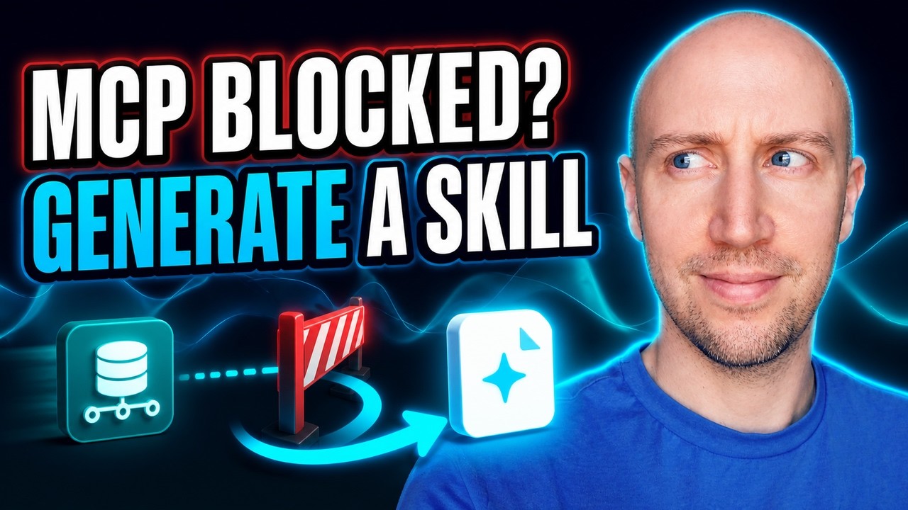 MCP Server Blocked? Use a Dataverse AI Skill Instead